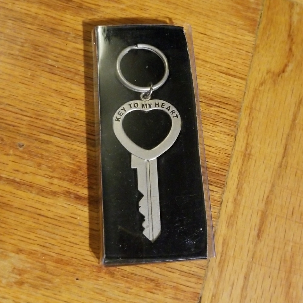 Heart Key Chain